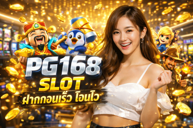 PG168 SLOT ฝากถอนเร็ว โอนไว