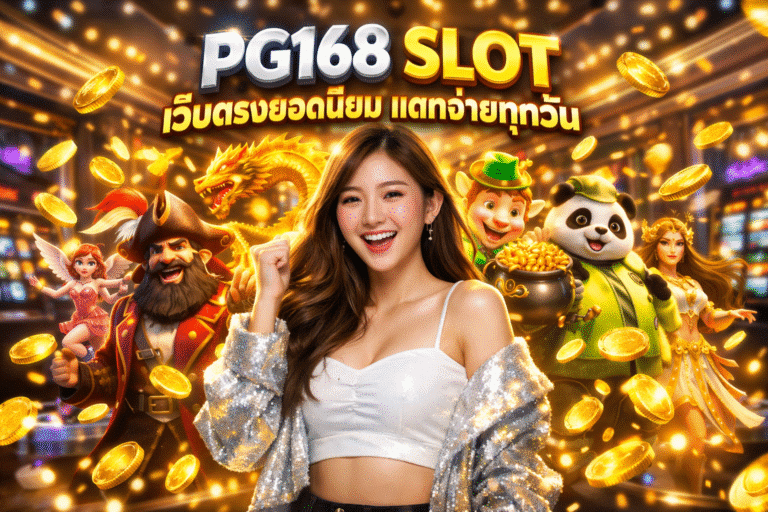 PG168 SLOT เว็บตรงยอดนิยม แตกง่ายทุกวัน