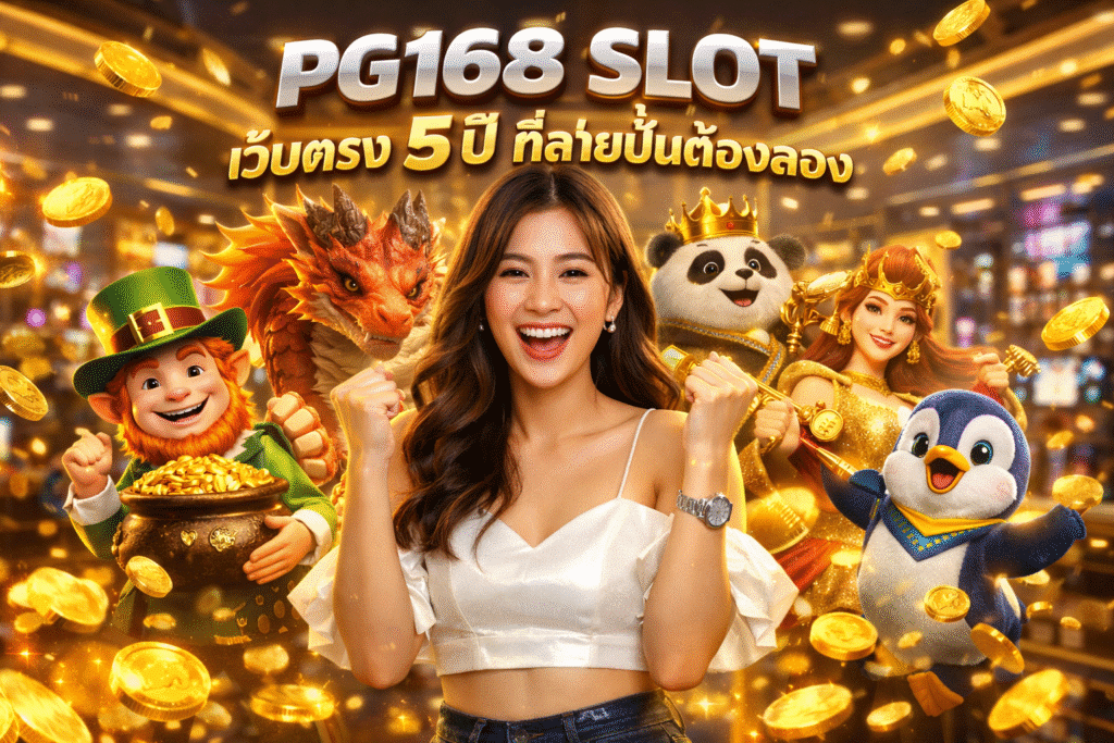 PG168 SLOT เว็บตรง 5 ปี ที่สายปั่นต้องลอง